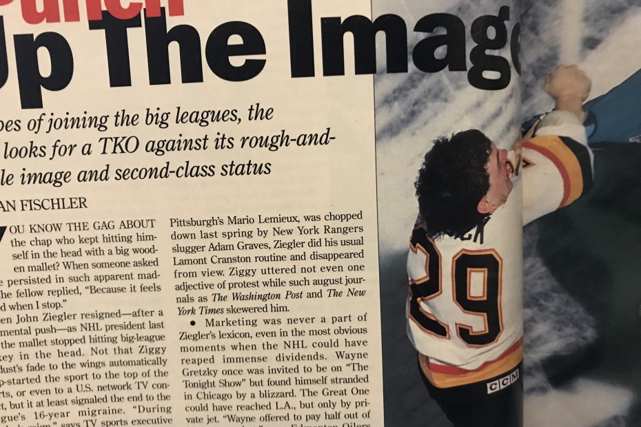 Páginas 76 e 77 da edição de novembro de 1992 da revista Inside Sports.