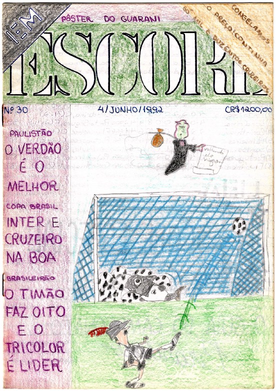 Capa da revista Escore número 30.