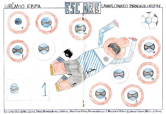 Pôster publicado na Escore número 3, de 24 de outubro de 1991.