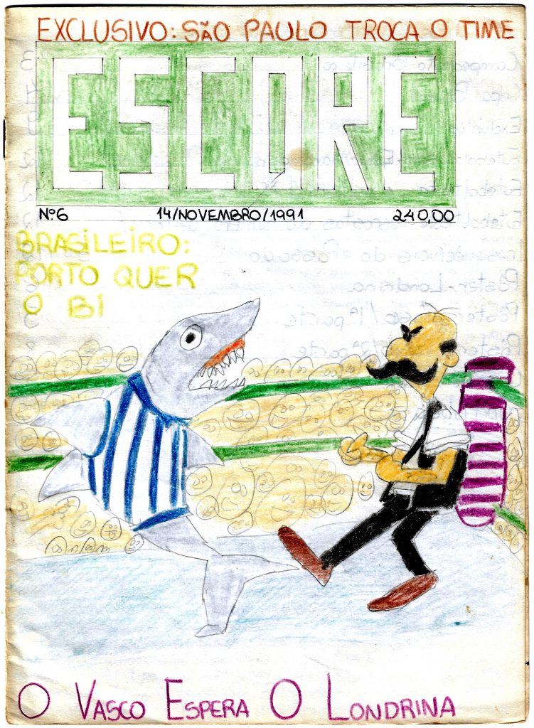 Escore número 6 (14/11/1991).
