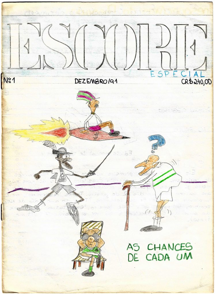 Escore número 9A (dezembro de 1991).