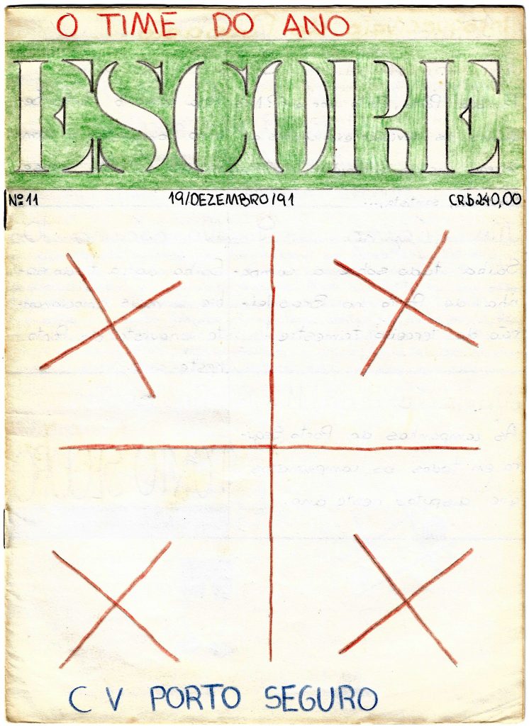 Escore número 11 (19/12/1991).