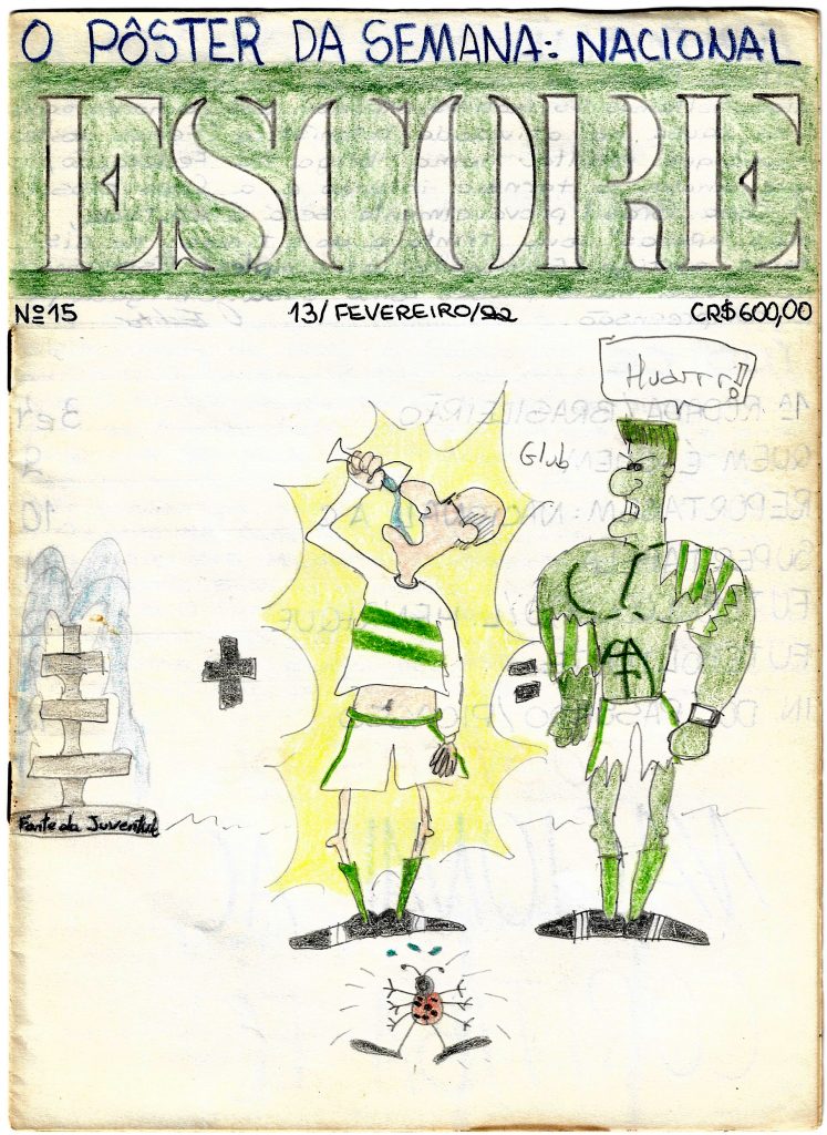 Escore número 15 (13/2/1992).