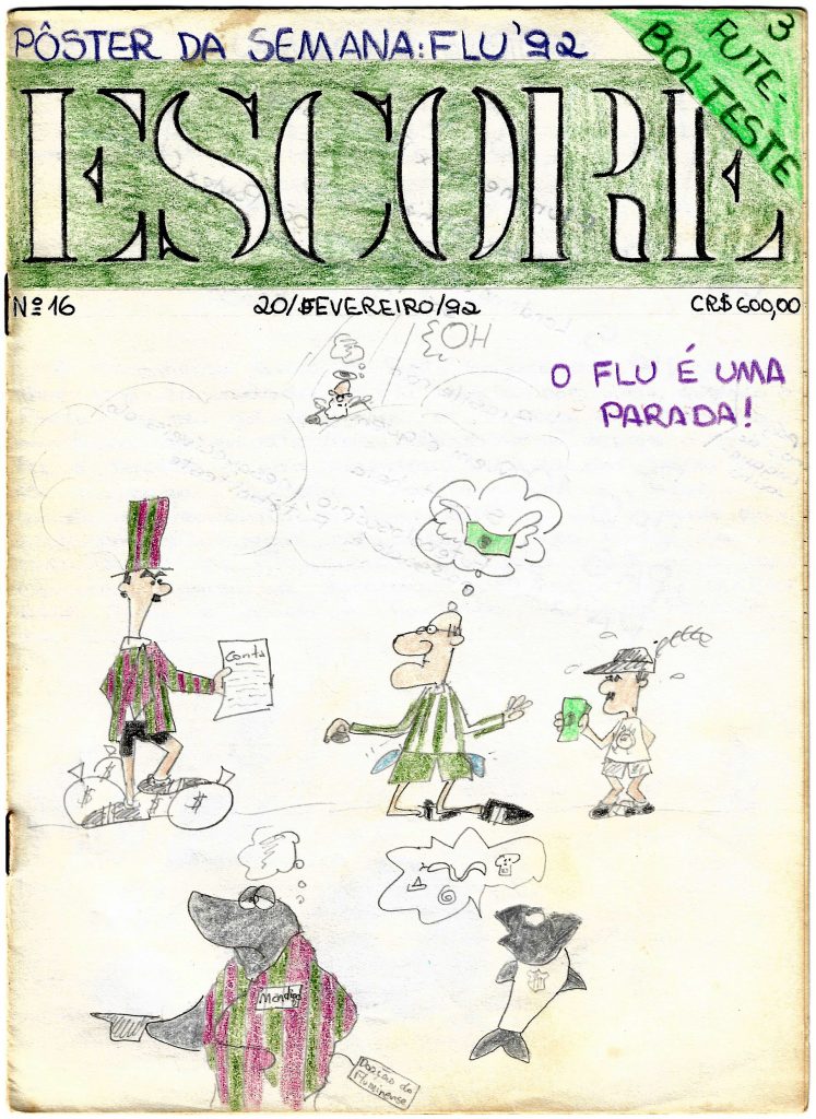 Escore número 16 (20/2/1992).