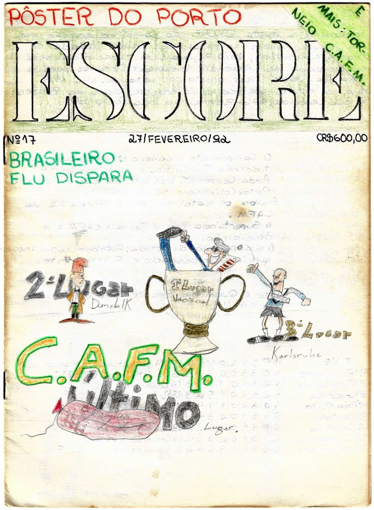 Escore número 17 (27/2/1992).