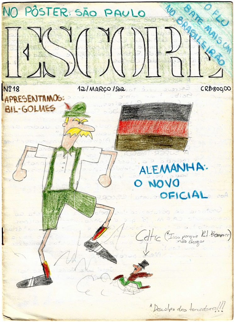 Escore número 18 (12/3/1992).