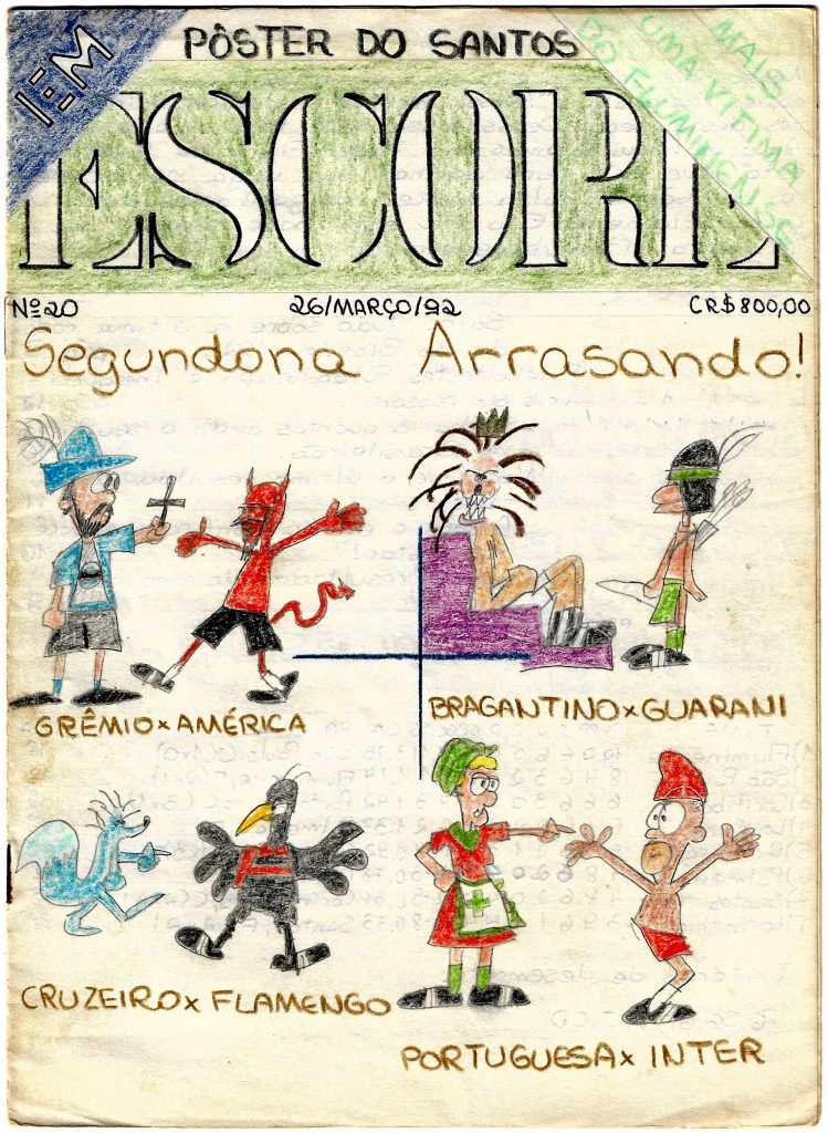 Escore número 20 (26/3/1992).