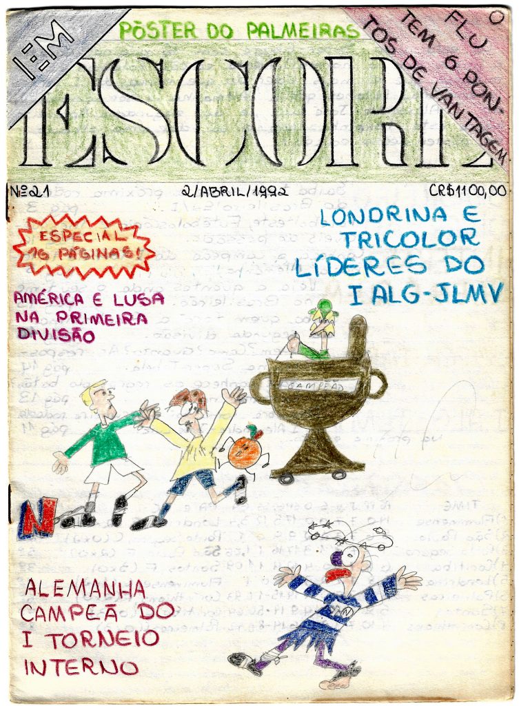Escore número 21 (2/4/1992).