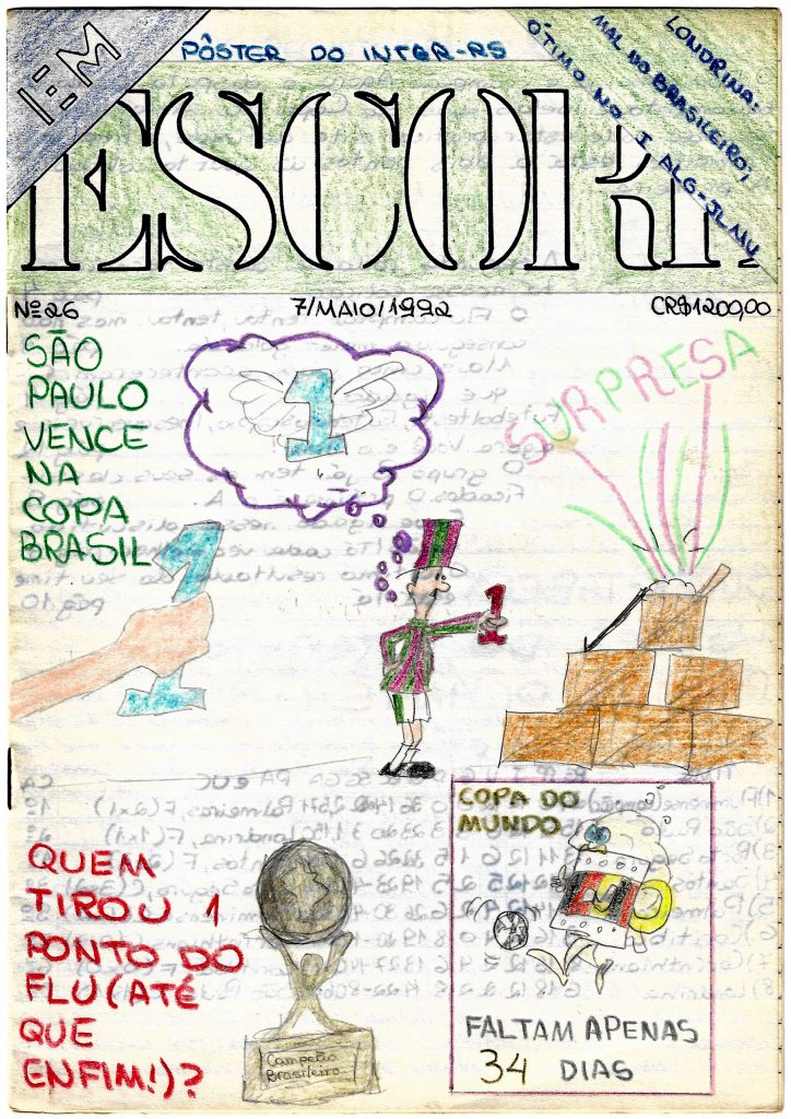 Escore número 26 (7/5/1992).