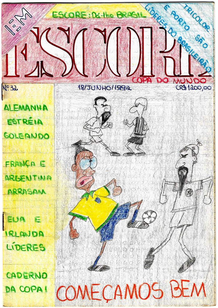Escore número 32 (18/6/1992).
