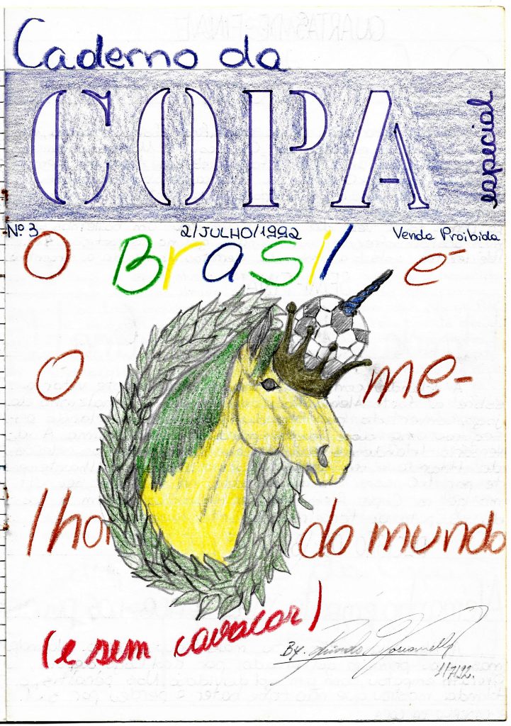 Caderno da Copa Escore número 3 (2/7/1992)