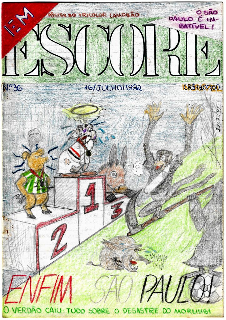 Escore número 36 (16/7/1992).