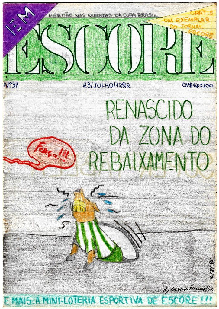 Escore número 37 (23/7/1992).