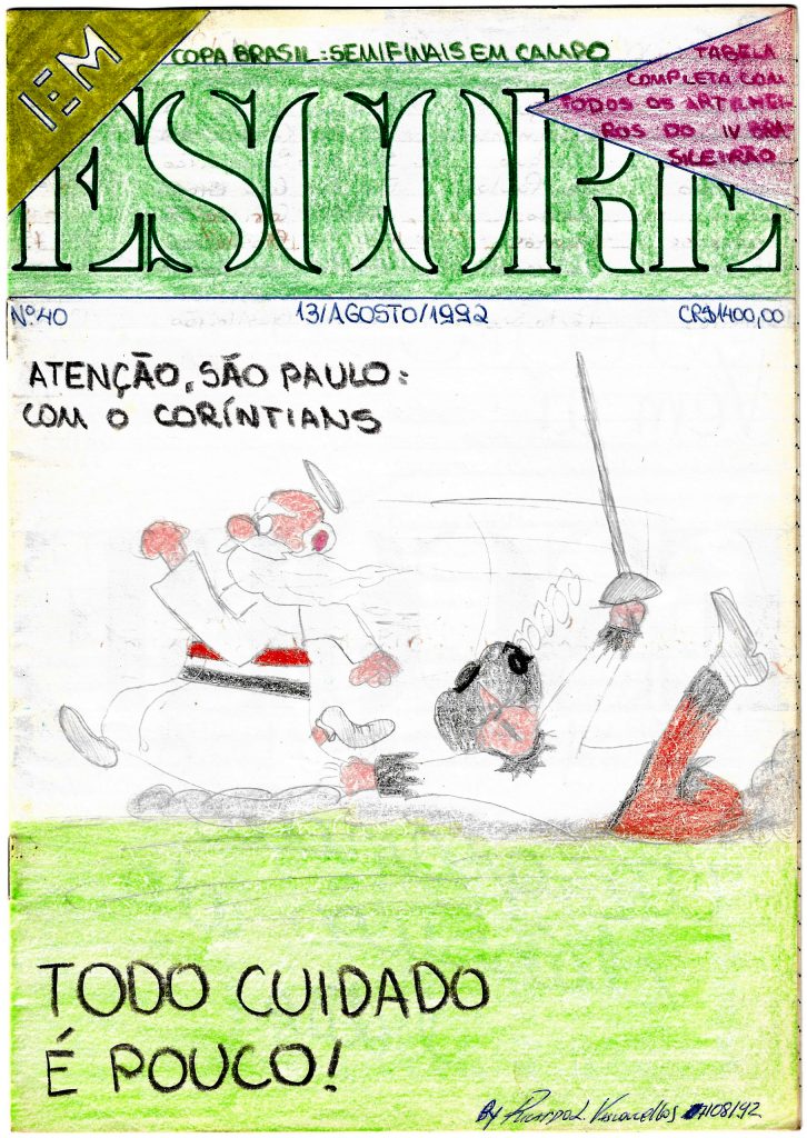 Escore número 40 (13/8/1992).
