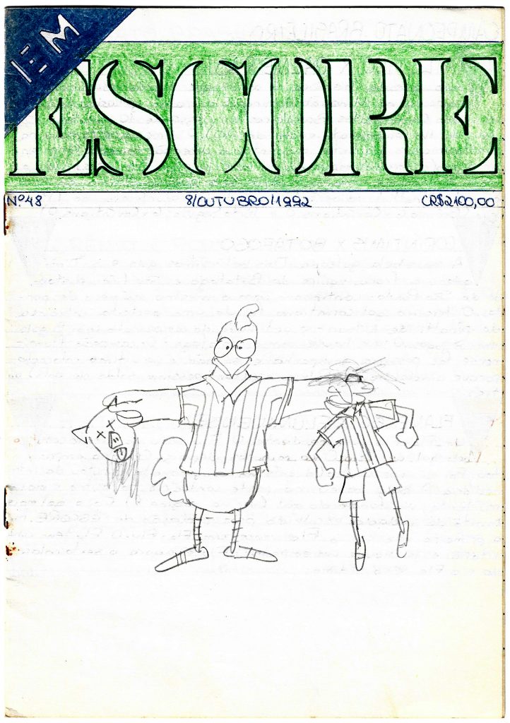 Escore número 48 (8/10/1992).