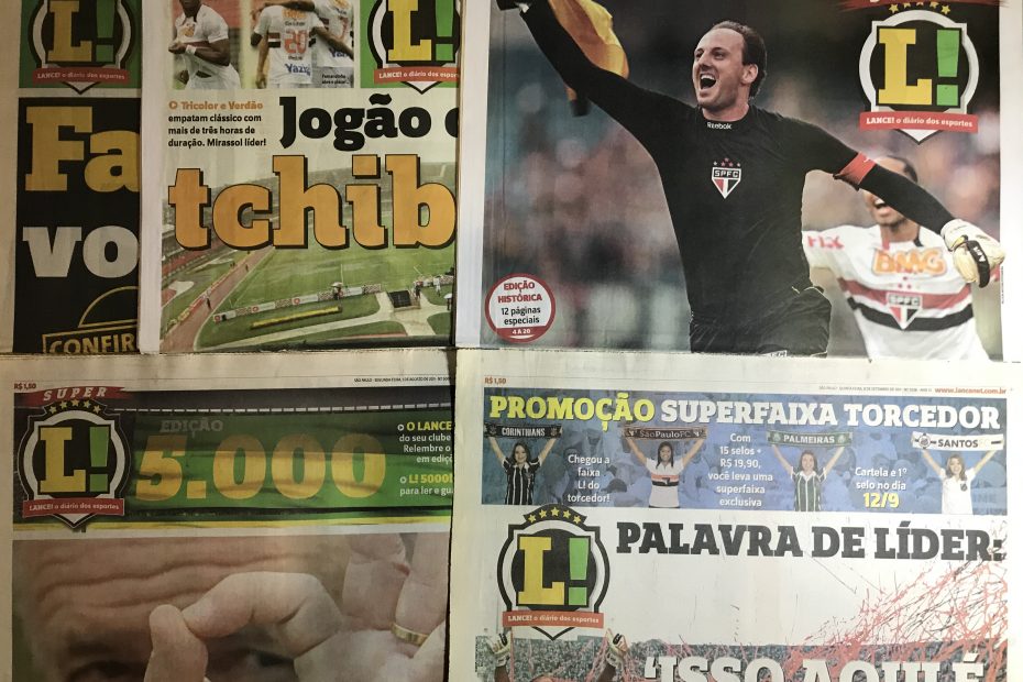 Edições do Lance! em 2011.